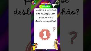 RESOLVA O ENIGMA #8 #shorts #animals #ttanimalsworld #quiz #kids #play