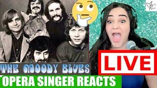 The Moody Blues Nights in White Satin | Opera Singer REACTS LIVE 