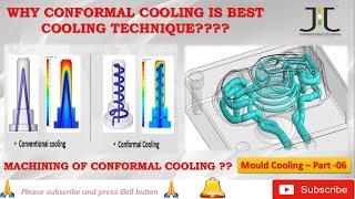 WHY CONFORMAL COOLING IS BEST COOLING I BEST COOLING TECHNIQUE I #CONFORMALCOOLING