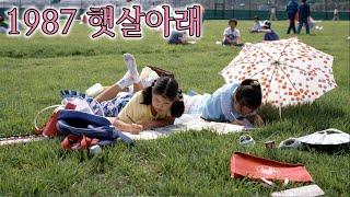 1987년 귀한집 따님 (한강 둔치 가족과 친구들과 함께) 4K