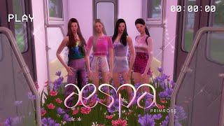 The Sims 4 :  Aespa Black Mamba Outfits + CC List | PRIMROSE SIMS LOOKBOOK  // 심즈 4 : 에스파