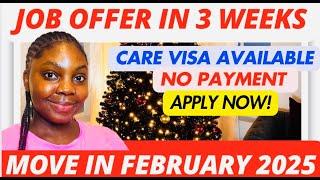 BREAKING NEWS! COME TO UK FOR FREE WITH CARE WORKER VISA | NO PAYMENT IS REQUIRED