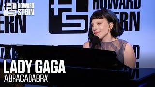 Lady Gaga “Abracadabra” Live on the Stern Show