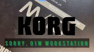 Korg O1/W serial number 64 - a 90s Icon and a Synth You Didn’t Know You Didn’t Need