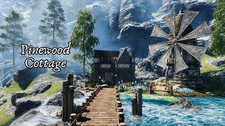 Pinewood Cottage, A Scenic Skyrim Home, for PC (AE,SE,LE)