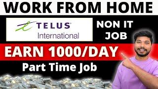 Work from home Jobs 2024 | Online Work from Home | Remote Job | Job4freshers