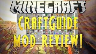 Minecraft 1.11.2 CraftGuide Mod Review!