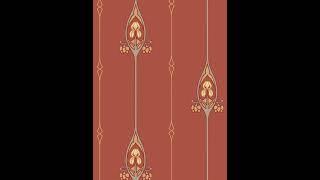 레그노 087-20번 앤틱 스타일 스트라이프 플로랄 포인트벽지  #인테리어 #interiordesign #벽지 #wallpaper