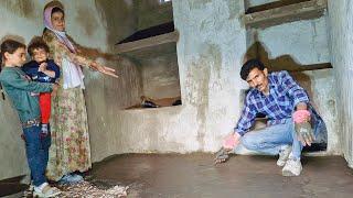 Cementing the floor of the Hope Shelter: The efforts of a kind man and nomadic girls