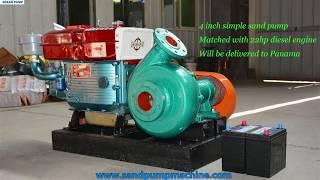 4 inch Simple Sand Pump will be Dilivered to Panama