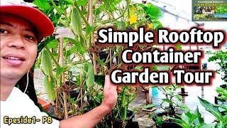 Rooftop Container Garden Tour