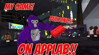 My Game Is INSANE  IN THE BUILDING BLOCKS UPDATE ON APPLAB!!!!