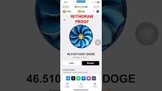 RICH APP TELEGRAM MINI APP DOGE WITHDRAW PROOF (REAL OR FAKE) #elondoge #radiodoge #dogeusdt