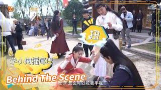 【精彩花絮】当赵昭仪片场遇到小狗《一夜新娘2 The Romance of Hua Rong 2》【芒果TV青春剧场】