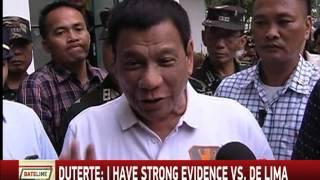 WATCH: Duterte sings 'Killing Me Softly' for nemesis De Lima