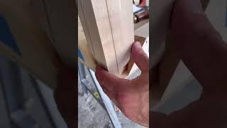 Amazing Wood Corner Joint #shorts #howitsmade #woodworking #wood