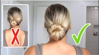 STOP DOING YOUR LOW BUNS THIS WAY! Try This Easy Chic Bun Instead