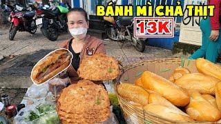 A FAB FIND WITH VND 13K BANH MI WITH HOMEMADE FRIED PORK HAM ON THE STREETSIDE OF DIST. 5