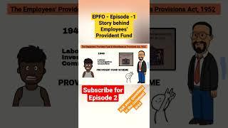 Episode 1 Story Behind Employees' Provident Fund #compliance #labourlaw #providentfund #pension