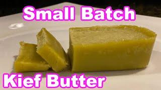 How To Make Small Batch Kief Butter