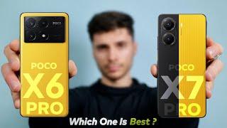 Poco X7 Pro vs Poco X6 Pro