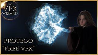 Protego Spell - FREE effect - Harry Potter inspired [The VFX Wizard] Magic shield hit effect