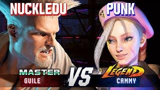 SF6 ▰ NUCKLEDU (Guile) vs PUNK (Cammy) ▰ High Level Gameplay