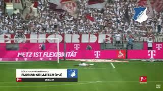 Florian Grillitsch scores from his own half for Hoffenheim