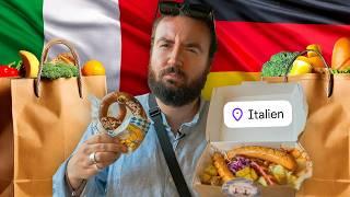 Ich BESTELLE DEUTSCHES ESSEN in ITALIEN