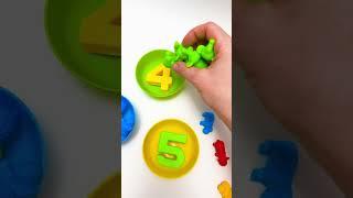 Sort and Count Animals with Kids | Fun Learning Activity  #shorts