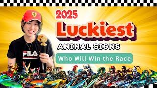 Luckiest Chinese Zodiac Animal Signs in 2025 | Who Will Win the Race in the Year of the Snake?