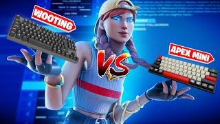 New Fortnite Pro Player Keyboard! - Apex Pro Mini VS Wooting 60HE ⌨️