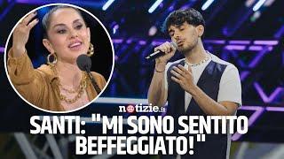 "Mi sono sentito beffeggiato!"  Lo sfogo di Santi dopo l'esibizione shock a X Factor!