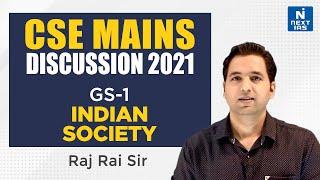 GS Paper 1 | Indian Society | Previous year Question Discussion | UPSC CSE 2021