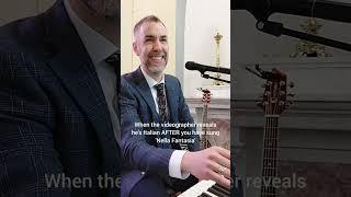 Irish Wedding Singer Barry Hughes performs Nella Fantasia at Church Wedding - Wedding Singer Éire