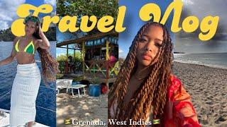 TRAVEL VLOG .. grenada, west indies carrribeans | beaches, boat, resort, grwms, & more