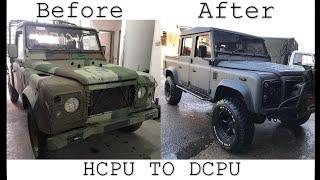 Land Rover Defender TDI 300 HCPU TO 3.9 V8 DCPU