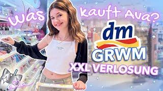 Was kauft Ava bei DM für ihr GRWM for school  Skin Care & Make up Routine  XXL VERLOSUNG