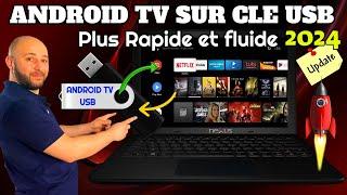 Android TV on USB for PC 2024 in French nexus Player