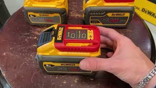 DeWalt Battery 54V/18V DCB547 9Ah Li-Ion Xr Flexvolt Convertible Battery