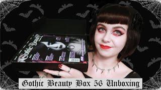 GOTHIC BEAUTY BOX UNBOXING | GOTH MAKEUP | GOTHIC MAGAZINE | Box 56