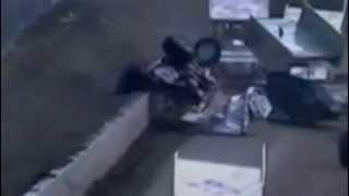 Dave Blaney Sprint Car Crash
