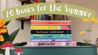 20 books I want to read this summer holidays | Summer TBR for 2022