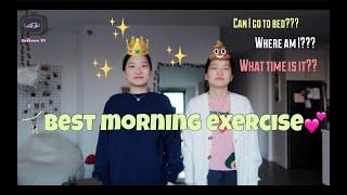 [Unibrow TV] The best morning workout??? ‍️