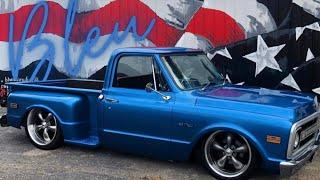 The Bleu Build | Bagged 1969 Chevrolet C10