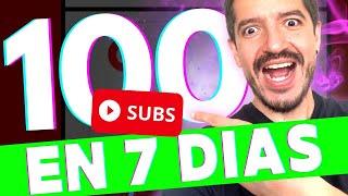 ​Cómo CONSEGUIR tus Primeros 100 SUSCRIPTORES en YOUTUBE 2022