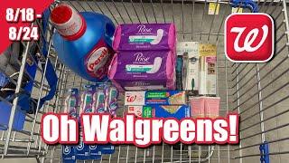 Well That Was Annoying | All Digital Deals | Walgreens Haul | Shop with Sarah | 8/20