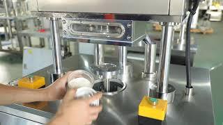 Guangzhou XTIME semi auto vacuum nitrogen filling sealing machine