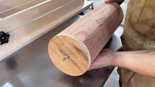 3 Woodworking Tips/Cedrela sinensis/Cone Table Leg Tips/ joint furniture