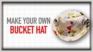 HOW TO MAKE BUCKET HAT WITH DIY PATTERN/JHEN PANIZARES